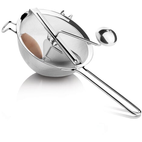 Ipac - Passoire avec tamis à coulis 20 cm inox