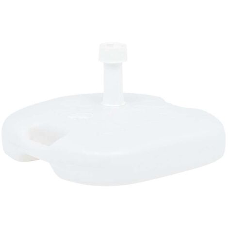 GERIMPORT Ipae Progarden Base per Ombrellone - Bianco - 44x44x12 cm