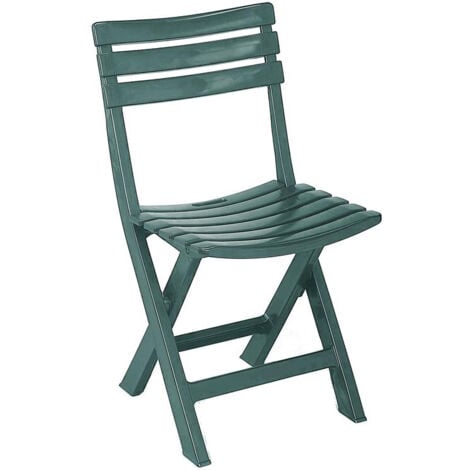 Ipae Progarden Sedia Birki Pieghevole - Verde - 44x41x78 cm