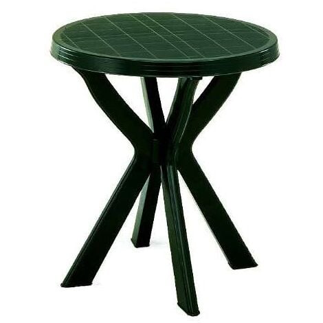Ipae Progarden Tavolo da Giardino Don in Resina - Verde - 70cm H72cm