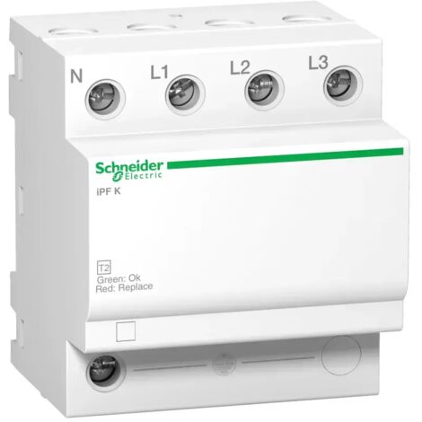 IPF40 Überspannungsableiter T2 C 3P+N 4M 15/40KA 1,5 TT, TNS ACTI 9 A9L15688