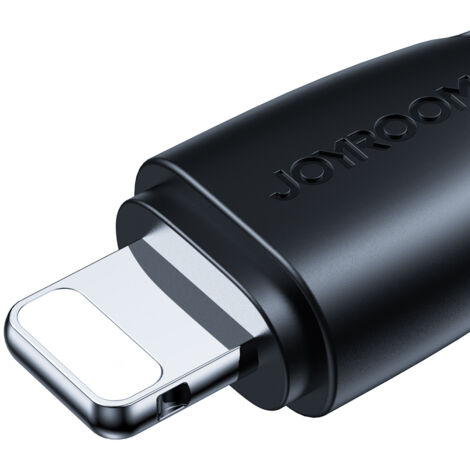 iPhone-USB-Lightning-Kabel 2,4 A Surpass Serie 1,2 m schwarz