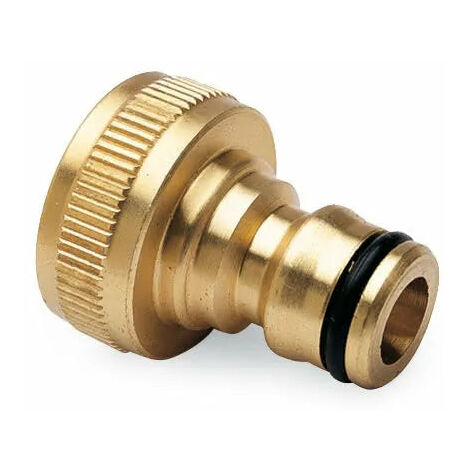 Ipierre - Attacco A Rubinetto Con Innesto 3/4 Ottone Giallo