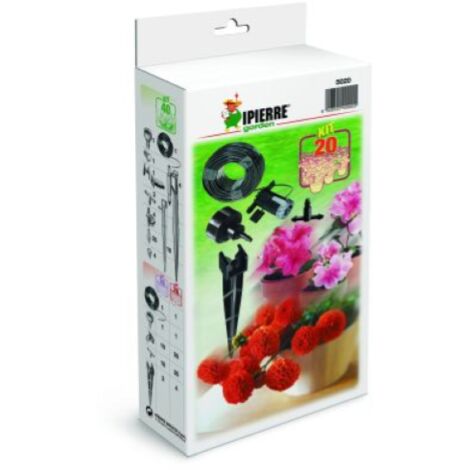 Ipierre system kit de micro-irrigation pour 10 pots 5010