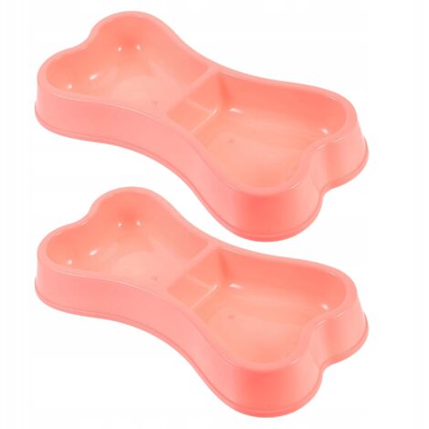 IPLUSMILE PINK BONE HUNDEABSCHLUSS, ZWEI FÄCHER, 2ER-SET