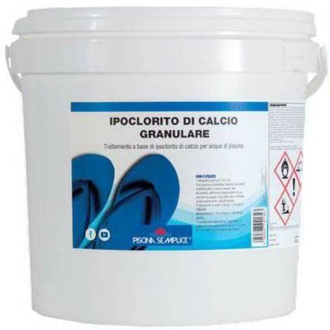 IPOCLORITO DI CALCIO X PISCINA GRANULARE LAPI - KG 10 - 1 pezzo