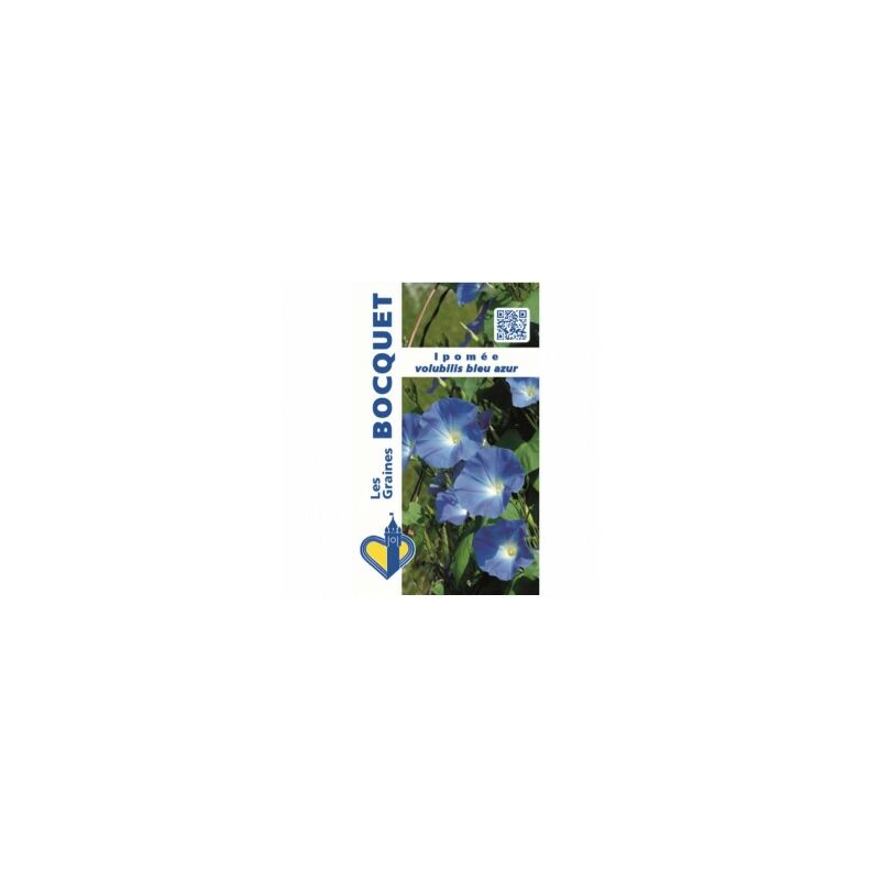 Graines Bocquet - Ipomée volubilis bleu azur - 3g