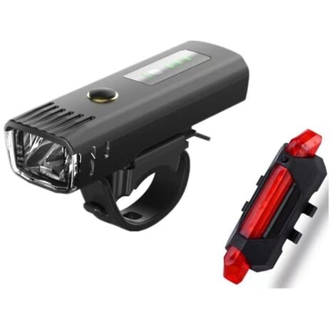 AUTRES IPSXP 6000 Lumen Fahrradlicht, 14+ Stunden Ausdauerzeit & IPX5/6 wasserdicht, Powerbank-Funktion, USB-Ladekabel für Vorder- und Rücklicht, 5 Modi, geeignet für alle Arten von Fahrrädern