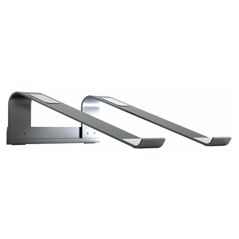 

L-Stand Soporte para computadora portatil para computadora portatil de 15 pulgadas Soporte para computadora portatil de oficina Lapdesk de aleacion