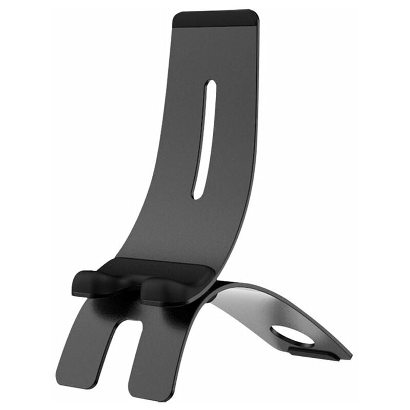 

Soporte para telefono Tableta Soporte de aleacion de aluminio Soporte de ajuste de angulo multiple Proteccion de silicona para iPhone Samsung Huawei