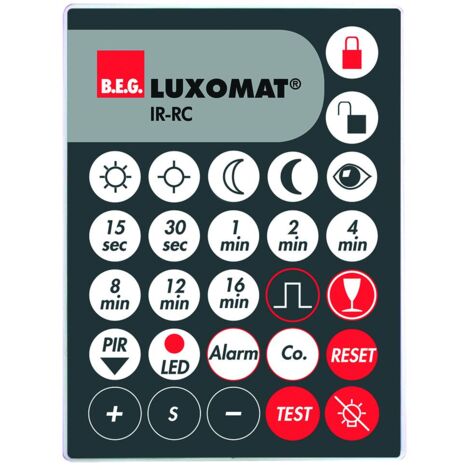 IR-RC télécommande à infrarouge pour détecteurs RC-plus LUXOMAT 92000
