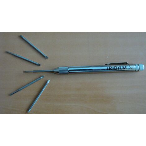 Iridium micro tournevis tournevis de poche de prA cision 5 lames polyvalent