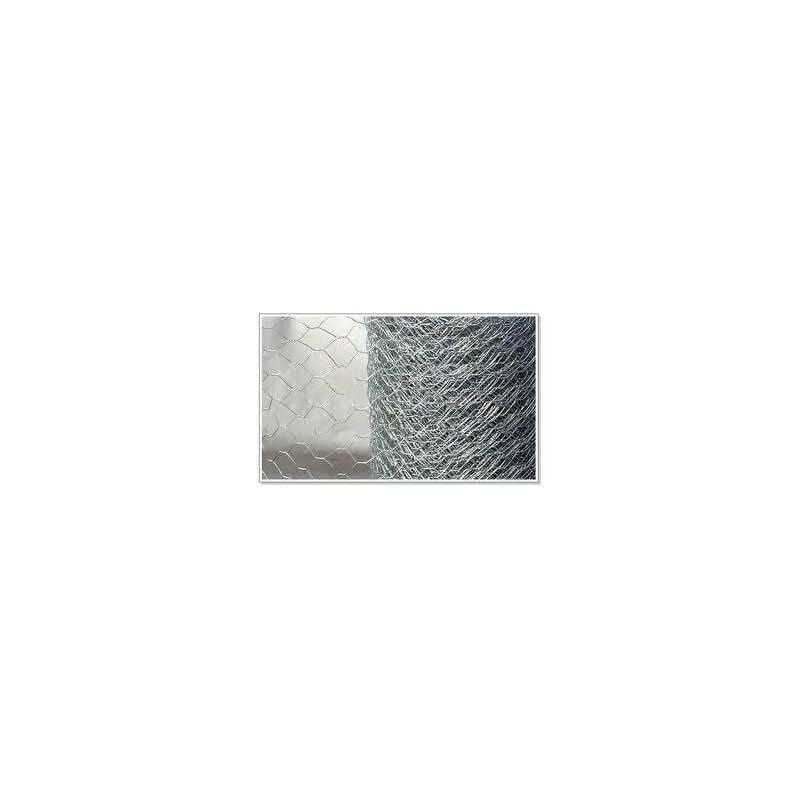 

Tela Triple Torsion Gallinera Galv.50 0.9 1.0 M.(Rollo 50 M.