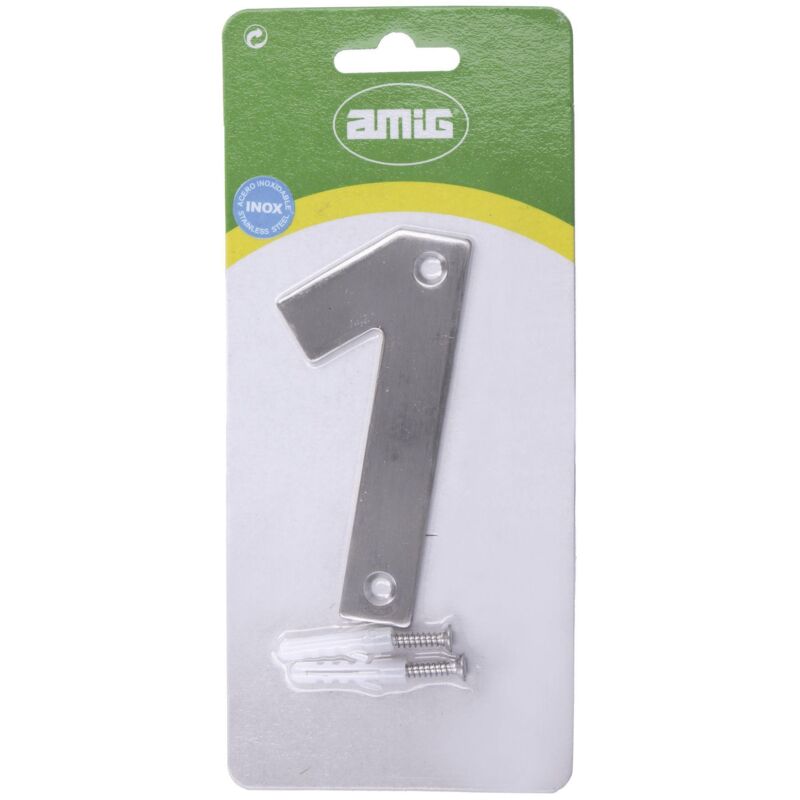 Numero 1-4' acero inoxidable 18/8 (d) Amig
