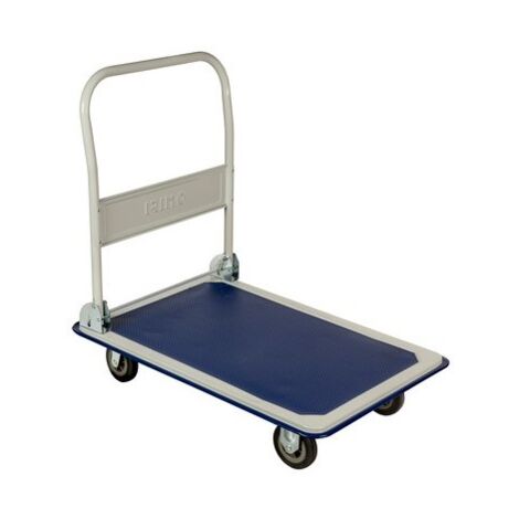 IRIMO - Chariot capacité 150 kg - Châssis solide en acier et plaque d'acier de 730 x 470 mm