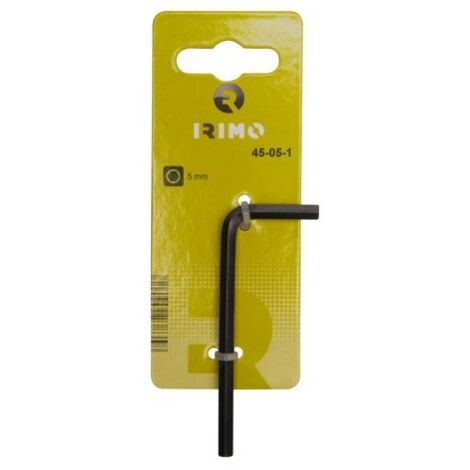 IRIMO - Clés mâles finition noire pour vis 6 pans à l'unité : métriques - Taille: 6mm