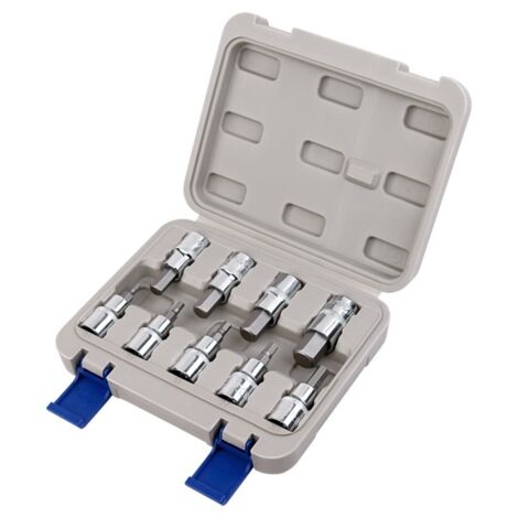 IRIMO - Coffret de 9 douilles tournevis 1/2" 6 pans