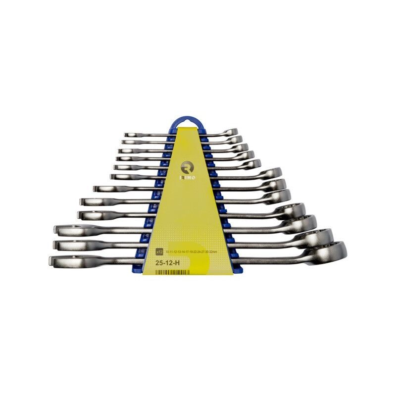 Irimo - Jeu de 12 clés mixtes sur clip