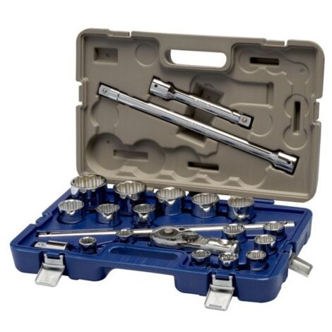 IRIMO - Jeu de 21 douilles 12 pans 3/4"