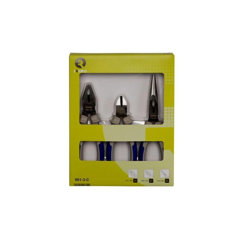 Jeu de 3 pinces - Irimo