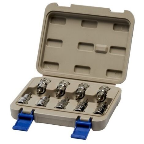 IRIMO - Jeu de 9 douilles 1/2" tournevis Torx