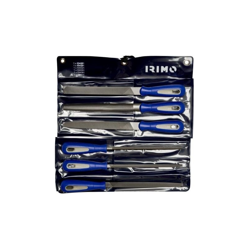 Irimo - Jeu de 6 limes plates à main