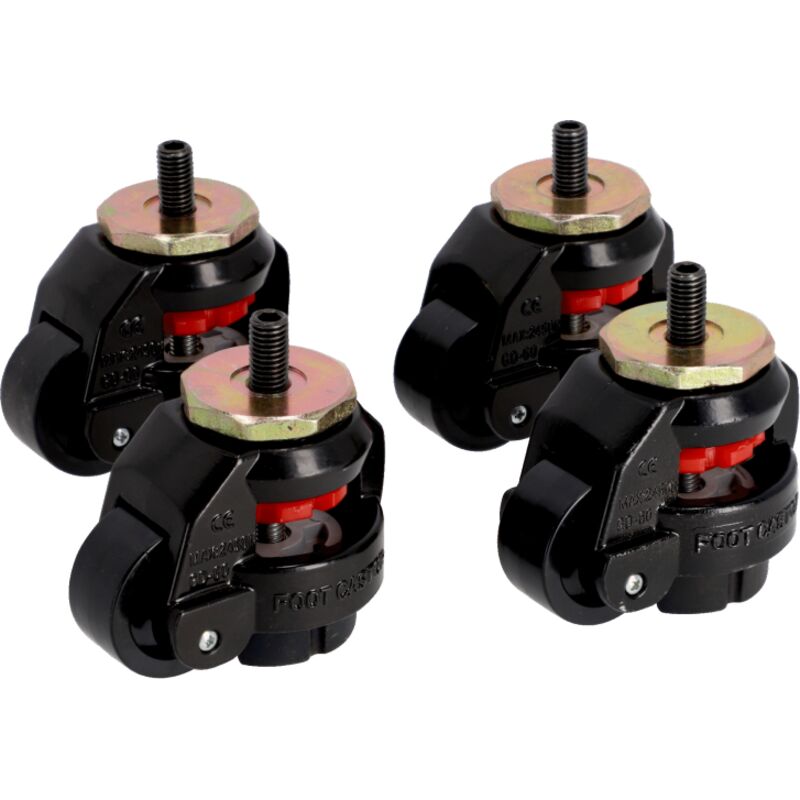 Irimo - Kit de quatre roues pour établi