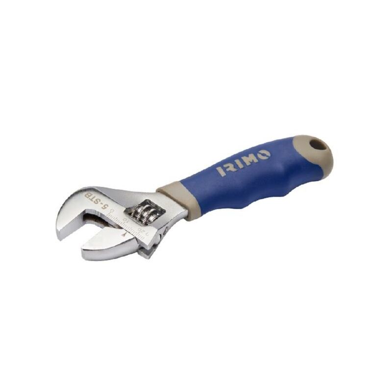 Llave inglesa husillo central gran apertura 160 mm 6' - Irimo