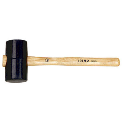 IRIMO - Maillet en caoutchouc manche en bois 90 mm