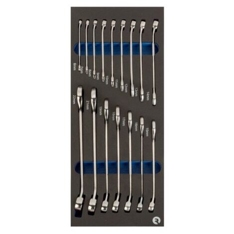 IRIMO - Module mousse 1/3 Clés mixtes - 16 pièces
