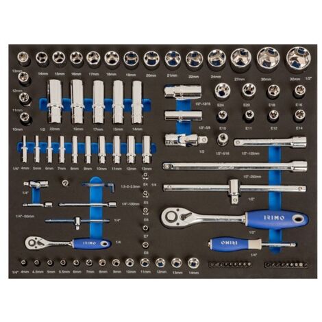 IRIMO - Module mousse 3/3 Douilles et embouts - 94 pièces