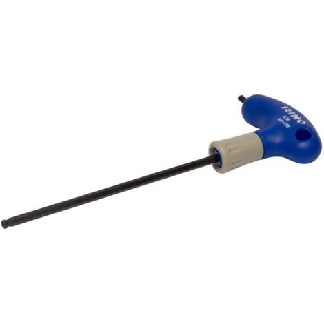 IRIMO - Tournevis à tête sphérique avec manche en T pour vis 6 pans - Taille: 4mm