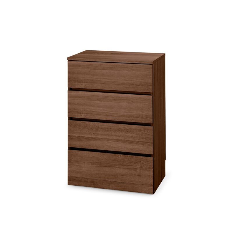Iris Ohyama, Chiffonier, Buffet, Armoire de chambre, Meuble de rangement, Commode Multifonction, 4 tiroirs coulissants, Moderne, Robuste, Salon
