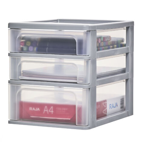 Cassetto di stoccaggio impilabile in PP ‐ 55cm L | MUJI