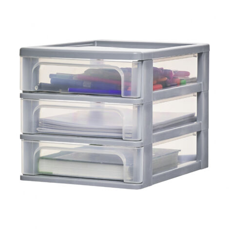 Cassetti Portaoggetti Vassoio Porta Matite Autoadesivo Tavolo Scrivania Cassetto Scatola Organizer La Supporto Il Bianca 88062647