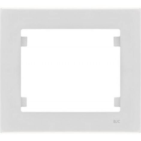 IRIS PLUS  Marco 1 elemento blanco BJC 18011