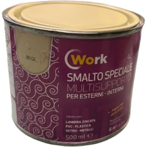 IRIS WORK - SMALTO SPECIALE MULTISUPPORTO 500 ML BEIGE