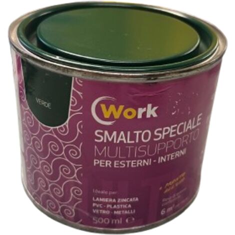 IRIS WORK - SMALTO SPECIALE MULTISUPPORTO 500 ML VERDE