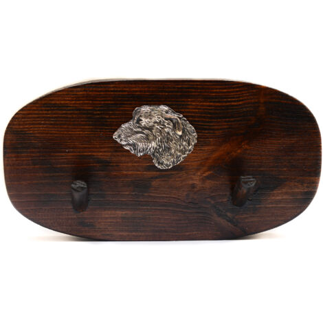 Irish Wolfhound I - gancio per accessori, gancio per medaglie con un cane, ganci per chiavi di Art-Dog