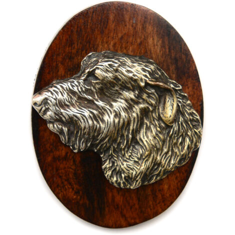 Irish Wolfhound I - Showbrosche, Startnummernclip, Hundeabzeichen von Art-Dog