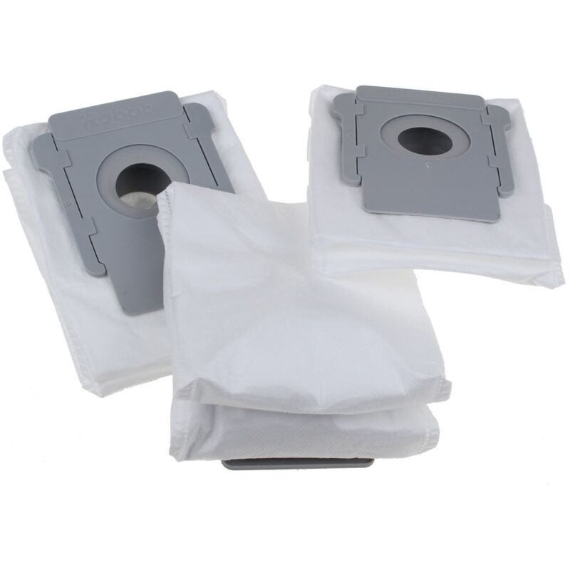 Irobot - Set di 3 sacchetti di polvere usa e getta per aspirapolvere cleanbase da roomba in serie i, s e j