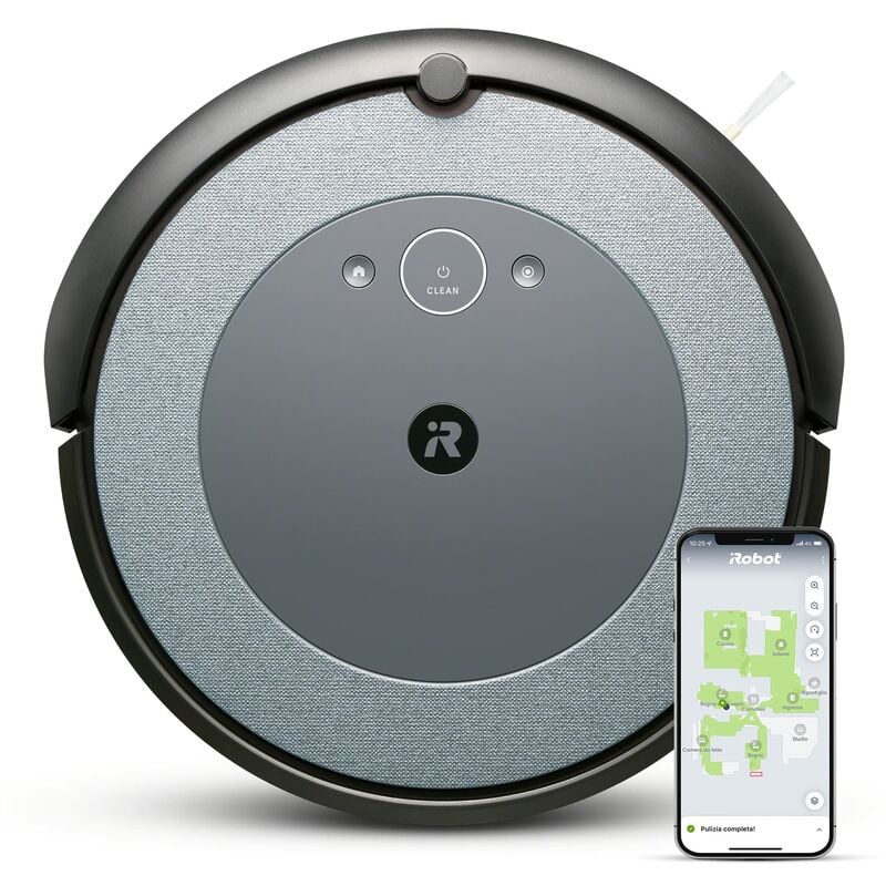 Image of Roomba I3152 Robot Aspirapolvere Connesso, Due Spazzole In Gomma Multisuperficie, Suggerimenti Personalizzati, Compatibile Con Assistente Vocale,