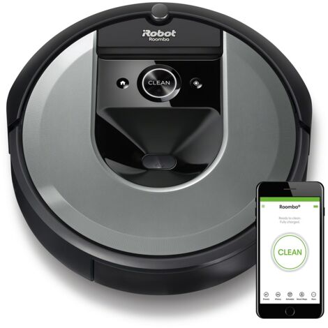 iRobot Roomba I715040 Roboter-Staubsauger Schwarz, Grau