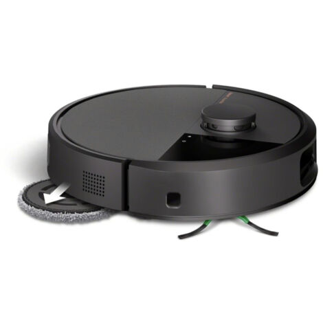 iRobot Roomba Plus 505 Combo +Stazione AutoWas-Robot Aspirapolvere Lavapavimenti, black