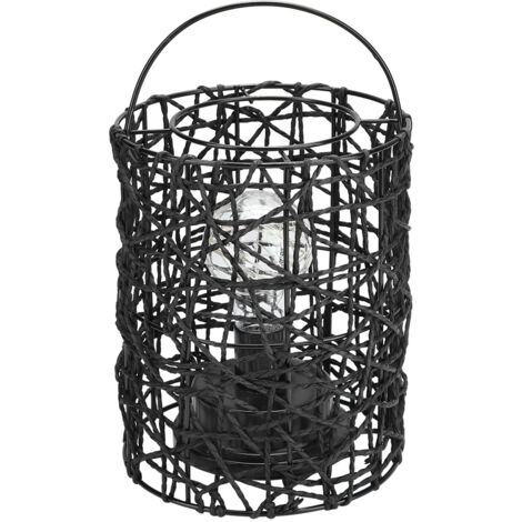Iron Cage LED Night Light Bulb Lamp for Bedroom Lighting Decoration Craft