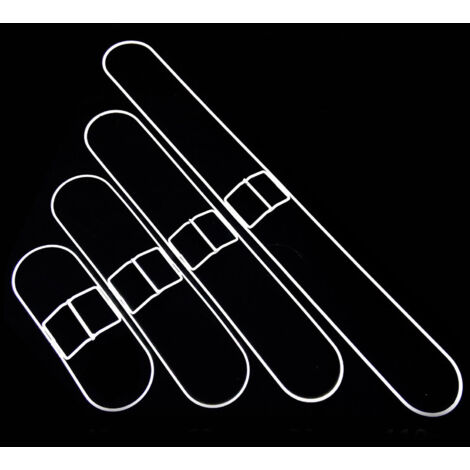 Iron Flat Mop Cover Cloth Fixing Bracket Pollution Free Cleaning Accessories for Home Hotel White Iron Rod