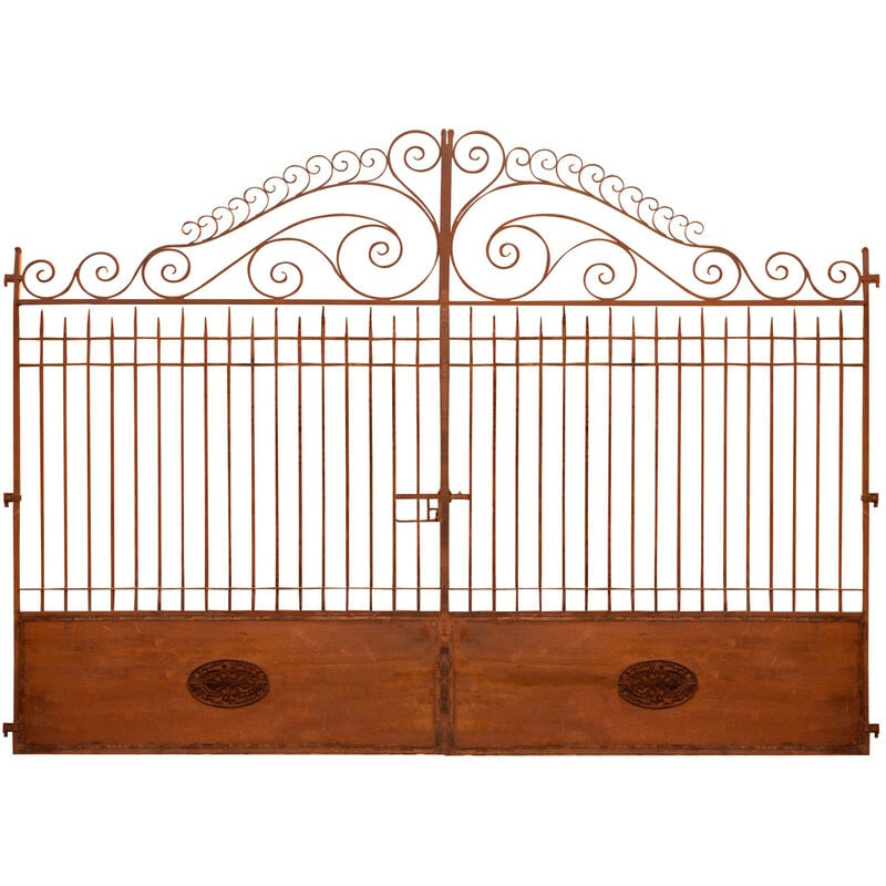 Biscottini - Iron gate L400XD7XH320 CM. MADE IN ITALY