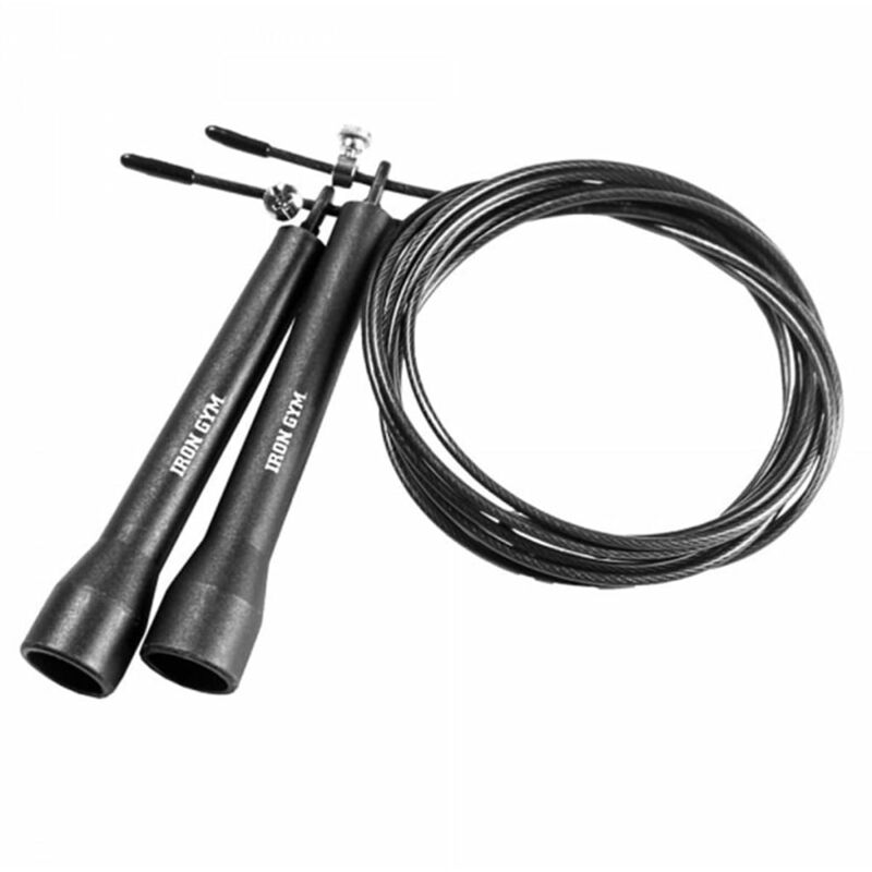 

Iron Gym Cuerda de saltar negra IRG017 - Negro