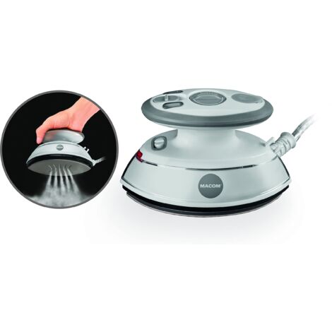 Iron One Ferro da Stiro Vapore MIni 500W 0,4LT 3 Livelli da Viaggio Bianco