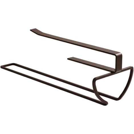 Iron Wine Glass Rack Under Cabinet Hanging Glass Holder No Drilling Metal Wine Glass Organizer Bearing Weight 9kg Drying Storage for Cabinet Bar Kitchen (Single)